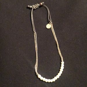 Stella & Dot Adjustable Mini Pearl Bracelet